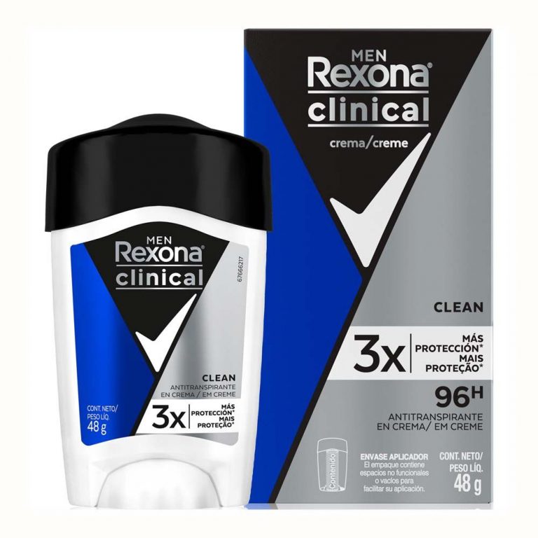 Desodorante Rexona Clinical Clean 48g - Pamelita Distribuidora