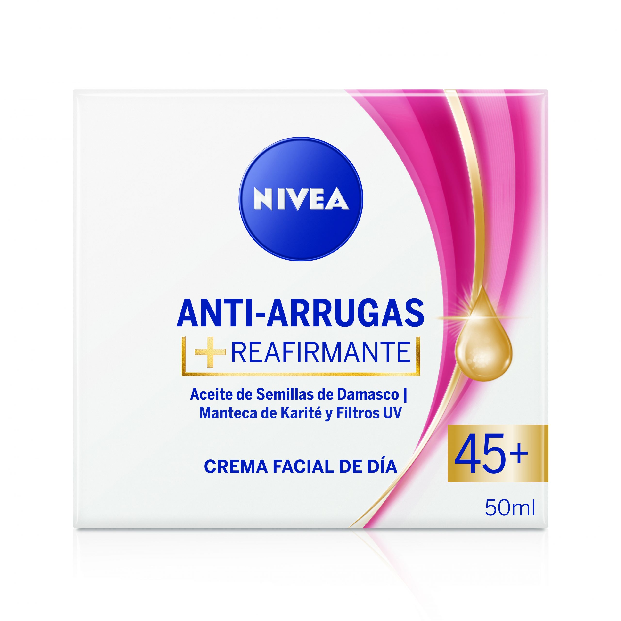 Nivea Crema Facial De Dia Anti Arrugas Reafirmante 45 50ml Pamelita Distribuidora 6047